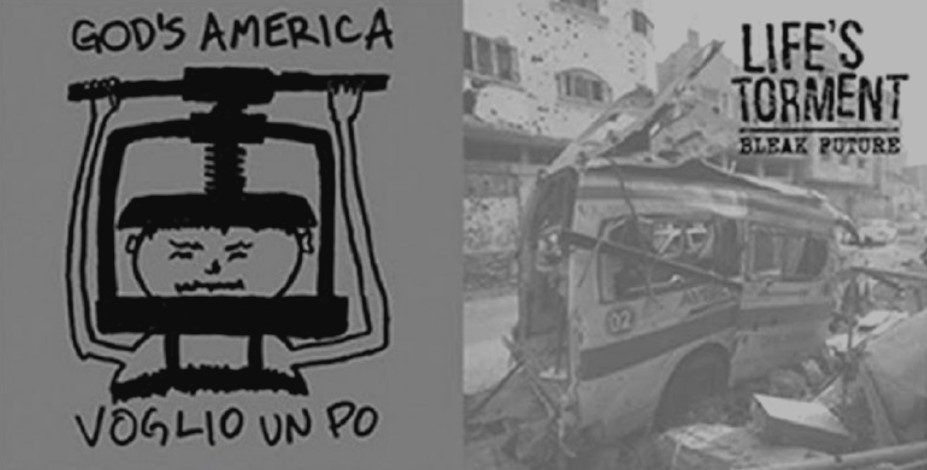 (image for) Life's Torment / God's America - Split 7 inch (Color Vinyl)